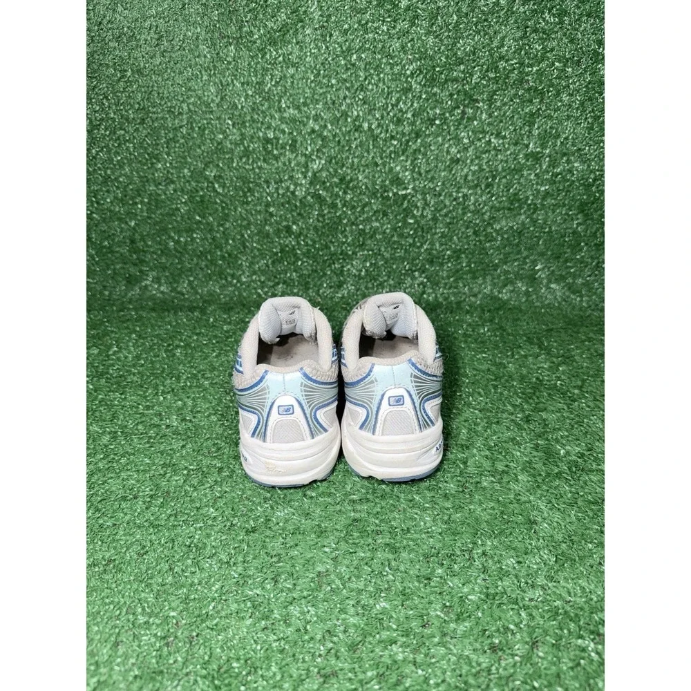 New Balance 740 Toddler‎ Size 13C Blue Grey Walking Shoes Bungee Lace Sneakers